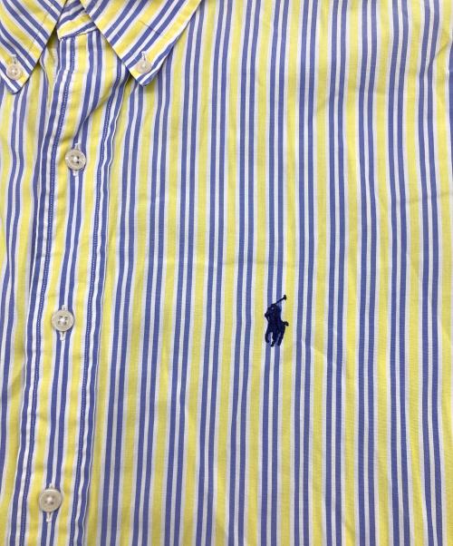 RALPH LAUREN（ラルフローレン）RALPH LAUREN (ラルフローレン) ストライプシャツ イエロー サイズ:SIZE XXLの古着・服飾アイテム