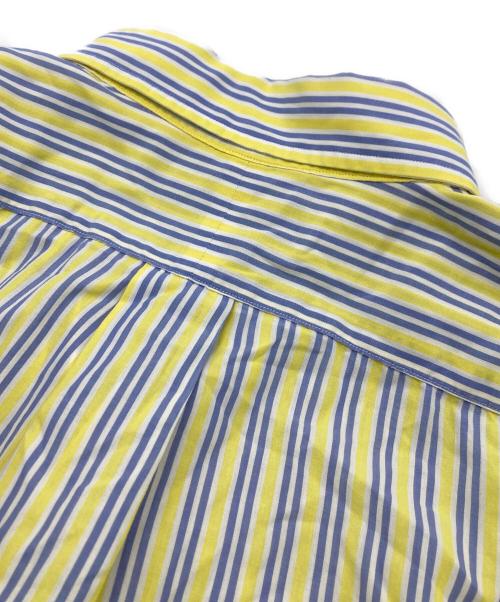 RALPH LAUREN（ラルフローレン）RALPH LAUREN (ラルフローレン) ストライプシャツ イエロー サイズ:SIZE XXLの古着・服飾アイテム