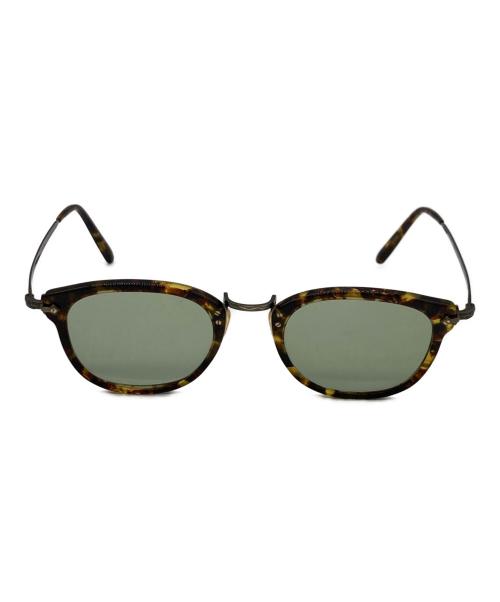 OLIVER PEOPLES（オリバーピープルズ）OLIVER PEOPLES (オリバーピープルズ) サングラス ブラウン サイズ:49□22の古着・服飾アイテム