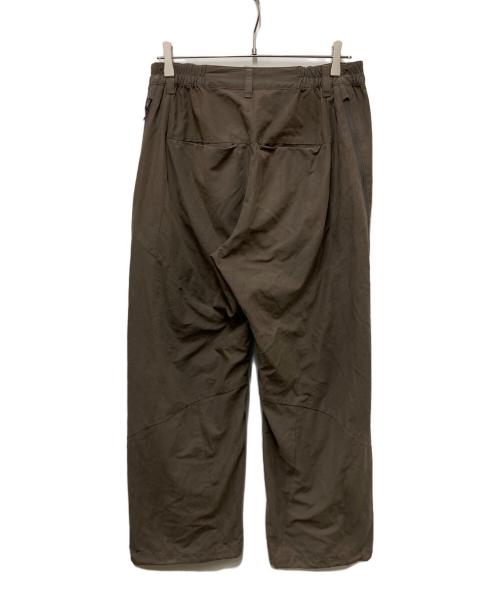 san san gear（サンサンギア）san san gear (サンサンギア) ジップギミックストレートパンツ ブラウン サイズ:SIZE W76の古着・服飾アイテム