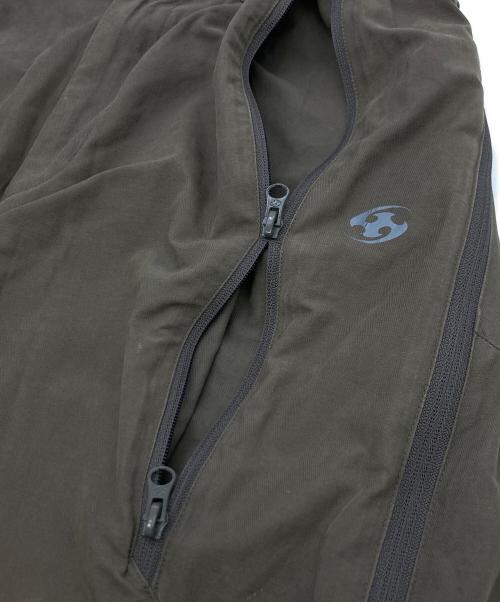 san san gear（サンサンギア）san san gear (サンサンギア) ジップギミックストレートパンツ ブラウン サイズ:SIZE W76の古着・服飾アイテム