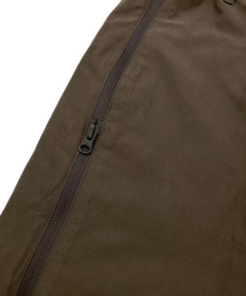 san san gear（サンサンギア）san san gear (サンサンギア) ジップギミックストレートパンツ ブラウン サイズ:SIZE W76の古着・服飾アイテム