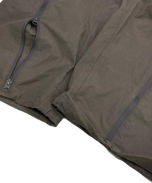 san san gear（サンサンギア）san san gear (サンサンギア) ジップギミックストレートパンツ ブラウン サイズ:SIZE W76の古着・服飾アイテム