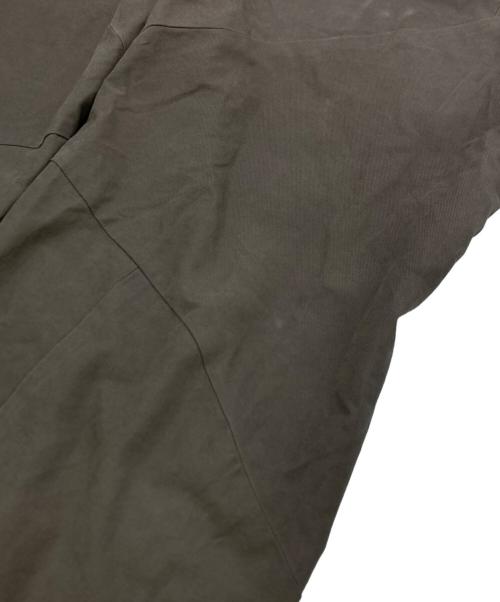 san san gear（サンサンギア）san san gear (サンサンギア) ジップギミックストレートパンツ ブラウン サイズ:SIZE W76の古着・服飾アイテム
