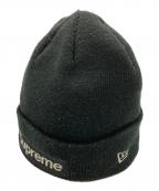 SUPREME×New Eraシュプリーム×ニューエラ）の古着「Box Logo Beanie」｜ブラック