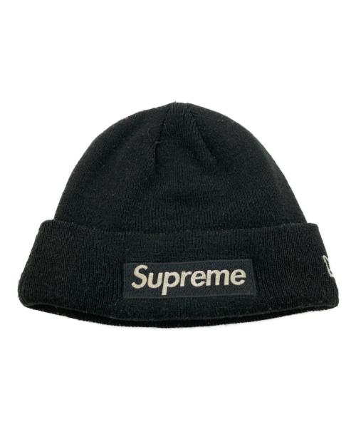 SUPREME（シュプリーム）SUPREME (シュプリーム) New Era (ニューエラ) Box Logo Beanie ブラック サイズ:Freeの古着・服飾アイテム