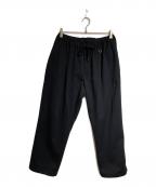 WIDE DADワイド ダット）の古着「SHADE TECH EASY PANTS/ シェイドテックイージーパンツ」｜ブラック