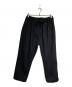 WIDE DAD（ワイド ダット）の古着「SHADE TECH EASY PANTS/ シェイドテックイージーパンツ」｜ブラック