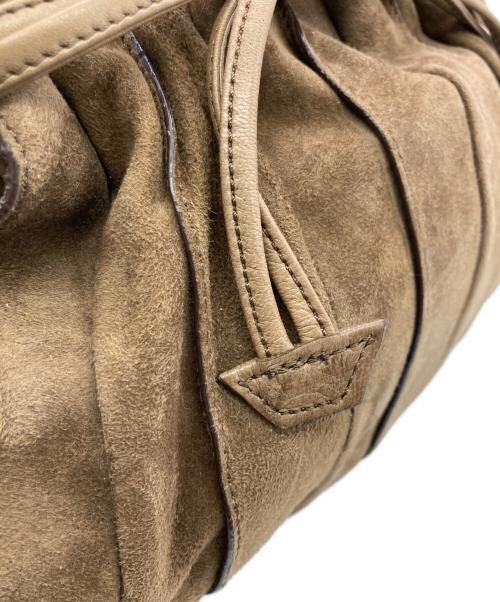 LUPO（ルポ）LUPO (ルポ) アバニコレザーハンドバッグ ブラウンの古着・服飾アイテム