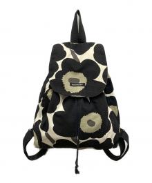 marimekko（マリメッコ）の古着「PIENI UNIKKO NIPPU」｜ブラック×ホワイト