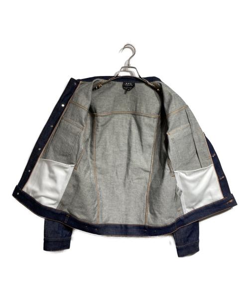 A.P.C.（アーペーセー）A.P.C. (アーペーセー) 2ndタイプデニムジャケット インディゴ サイズ:Ｍの古着・服飾アイテム