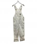 Carhartt WIPカーハート ワーク イン プログレス）の古着「BIB OVERALL」｜ホワイト
