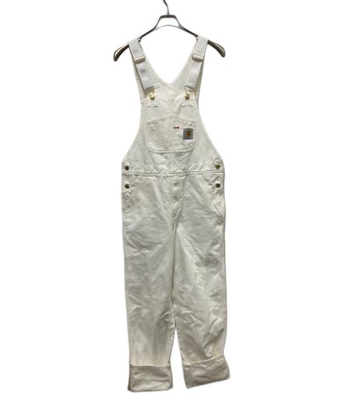 Carhartt WIP（カーハート ワーク イン プログレス）Carhartt WIP (カーハート ワーク イン プログレス) BIB OVERALL ホワイト サイズ:71cm (W28)の古着・服飾アイテム