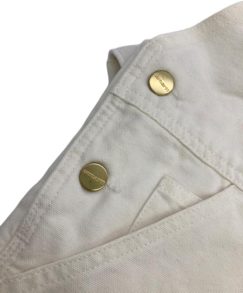 Carhartt WIP（カーハート ワーク イン プログレス）Carhartt WIP (カーハート ワーク イン プログレス) BIB OVERALL ホワイト サイズ:71cm (W28)の古着・服飾アイテム