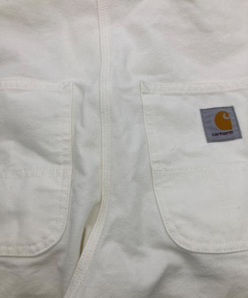 Carhartt WIP（カーハート ワーク イン プログレス）Carhartt WIP (カーハート ワーク イン プログレス) BIB OVERALL ホワイト サイズ:71cm (W28)の古着・服飾アイテム