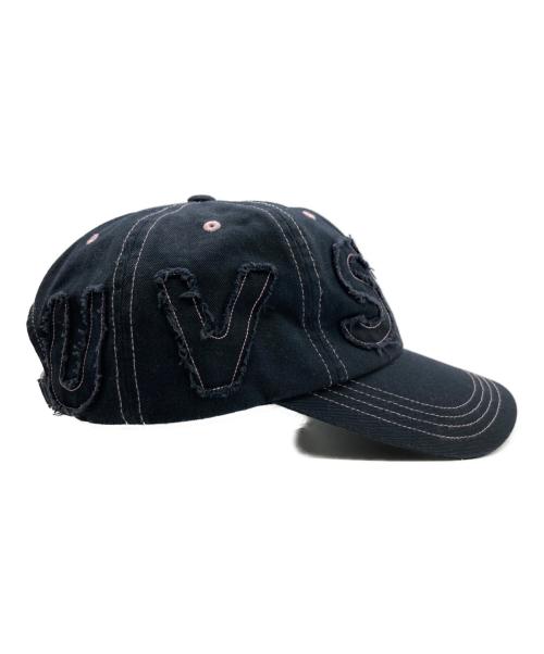 SUNLOVE（サンラブ）SUNLOVE (サンラブ) CUT OFF CAPITAL CAP ネイビー サイズ:Free(実寸参照）の古着・服飾アイテム