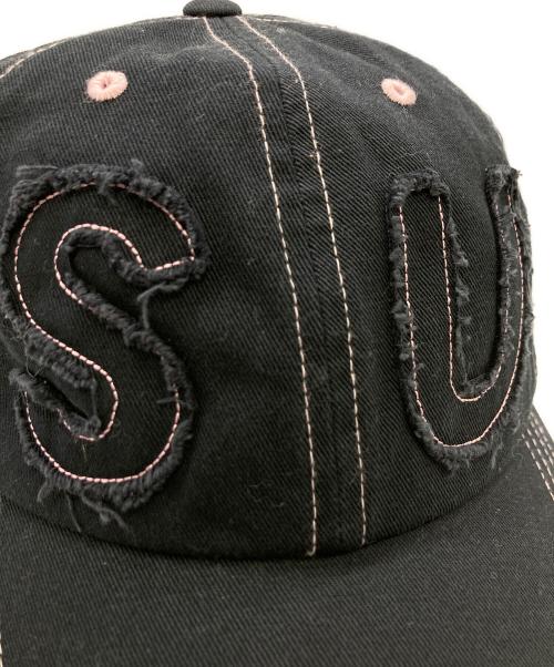 SUNLOVE（サンラブ）SUNLOVE (サンラブ) CUT OFF CAPITAL CAP ネイビー サイズ:Free(実寸参照）の古着・服飾アイテム