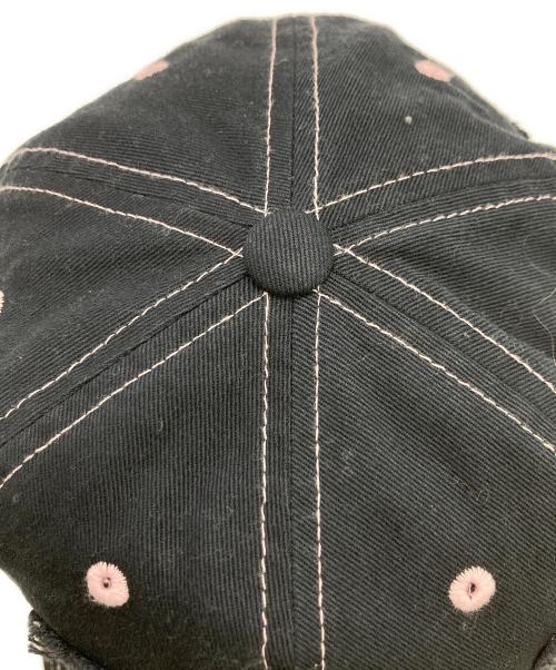 SUNLOVE（サンラブ）SUNLOVE (サンラブ) CUT OFF CAPITAL CAP ネイビー サイズ:Free(実寸参照）の古着・服飾アイテム