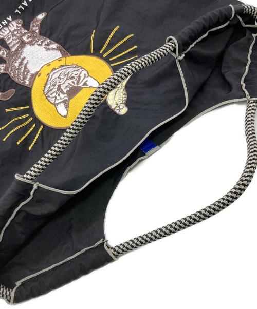 BALL & CHAIN（ボールアンドチェーン）BALL & CHAIN (ボールアンドチェーン) ナイロンバッグ ブラックの古着・服飾アイテム