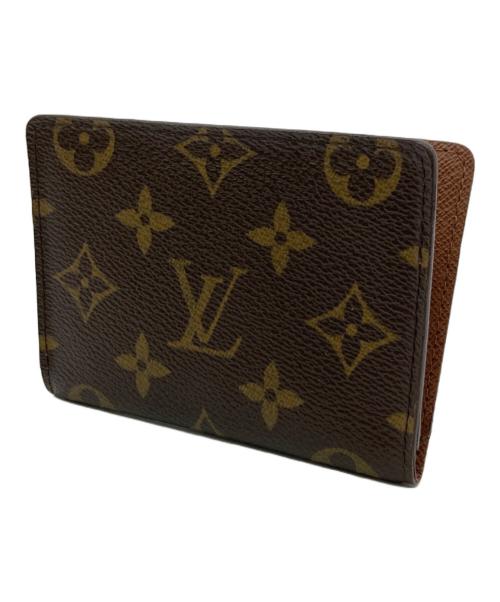 LOUIS VUITTON（ルイ ヴィトン）LOUIS VUITTON (ルイ ヴィトン) パスケース ブラウン サイズ:Free(実寸参照）の古着・服飾アイテム