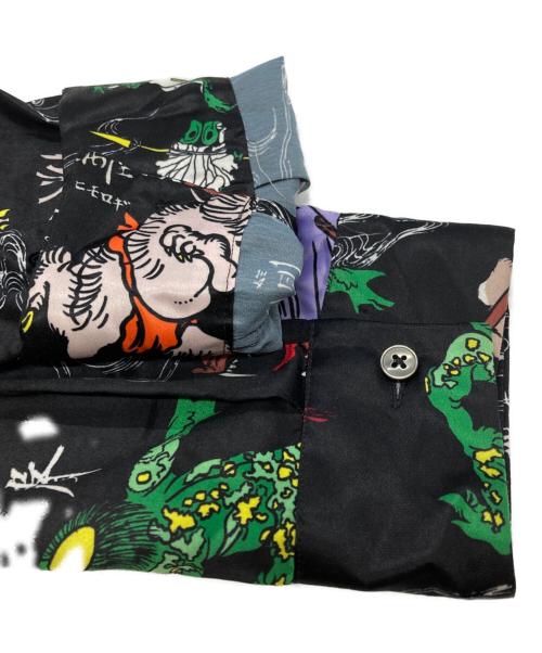 KIDILL（キディル）KIDILL (キディル) 極楽浄土チャイナシャツ/China Shirt ブラック サイズ:44の古着・服飾アイテム