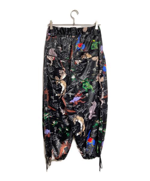 KIDILL（キディル）KIDILL (キディル) 極楽浄土カンフーイージーパンツ/Kung Fu Easy Pants ブラック サイズ:42の古着・服飾アイテム