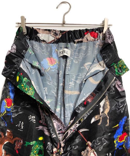 KIDILL（キディル）KIDILL (キディル) 極楽浄土カンフーイージーパンツ/Kung Fu Easy Pants ブラック サイズ:42の古着・服飾アイテム