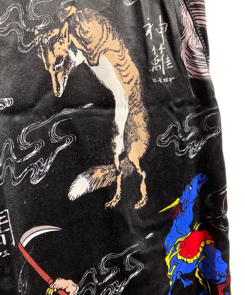 KIDILL（キディル）KIDILL (キディル) 極楽浄土カンフーイージーパンツ/Kung Fu Easy Pants ブラック サイズ:42の古着・服飾アイテム