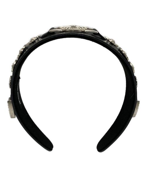 TOGA ARCHIVES（トーガアーカイブス）TOGA ARCHIVES (トーガアーカイブス) スLEATHER HEADBAND 2 ブラックの古着・服飾アイテム