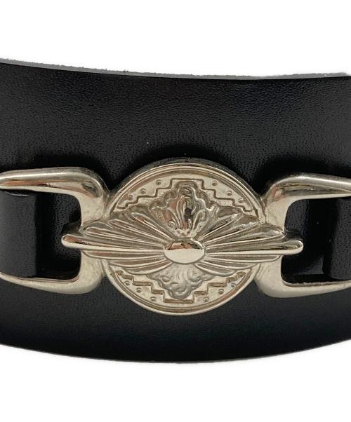 TOGA ARCHIVES（トーガアーカイブス）TOGA ARCHIVES (トーガアーカイブス) スLEATHER HEADBAND 2 ブラックの古着・服飾アイテム