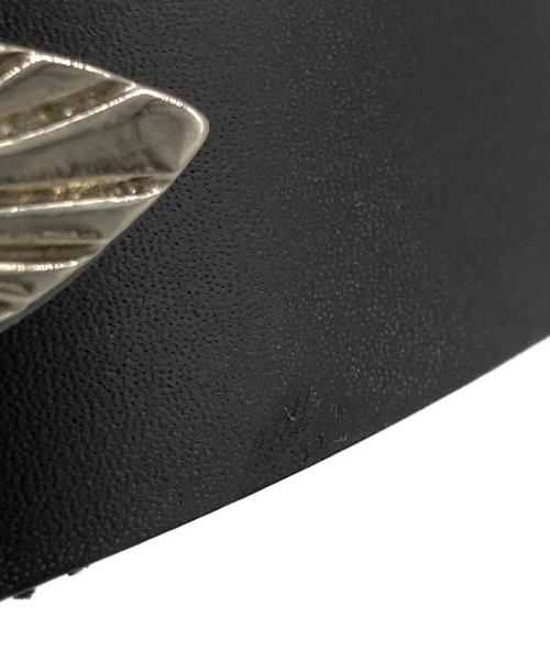 TOGA ARCHIVES（トーガアーカイブス）TOGA ARCHIVES (トーガアーカイブス) スLEATHER HEADBAND 2 ブラックの古着・服飾アイテム