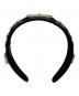 TOGA ARCHIVES (トーガアーカイブス) スLEATHER HEADBAND 2 ブラック：13000円