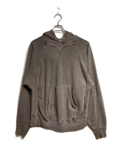 SUGARHILL（シュガーヒル）SUGARHILL (シュガーヒル) PIGMENT DYE HOODIE/ピグメントダイフーディー ブラウン サイズ:1の古着・服飾アイテム