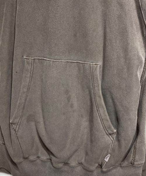 SUGARHILL（シュガーヒル）SUGARHILL (シュガーヒル) PIGMENT DYE HOODIE/ピグメントダイフーディー ブラウン サイズ:1の古着・服飾アイテム