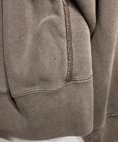 SUGARHILL（シュガーヒル）SUGARHILL (シュガーヒル) PIGMENT DYE HOODIE/ピグメントダイフーディー ブラウン サイズ:1の古着・服飾アイテム
