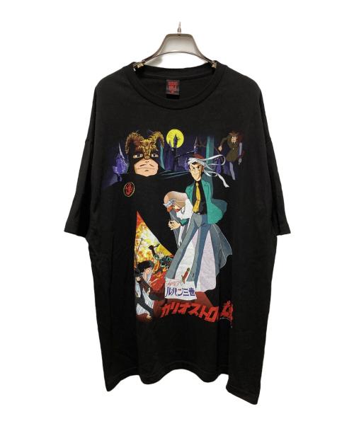GEEKS RULE（ギークスルール）GEEKS RULE (ギークスルール) 15 SILKSCREEN PRINTING T SHIRT 劇場版アニメTシャツ ブラック サイズ:XLの古着・服飾アイテム