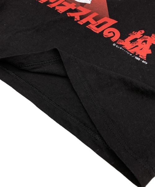 GEEKS RULE（ギークスルール）GEEKS RULE (ギークスルール) 15 SILKSCREEN PRINTING T SHIRT 劇場版アニメTシャツ ブラック サイズ:XLの古着・服飾アイテム