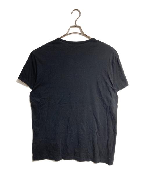 YOHJI YAMAMOTO（ヨウジヤマモト）YOHJI YAMAMOTO (ヨウジヤマモト) カルティマ天竺 丸首半袖Tシャツ ブラック サイズ:3の古着・服飾アイテム