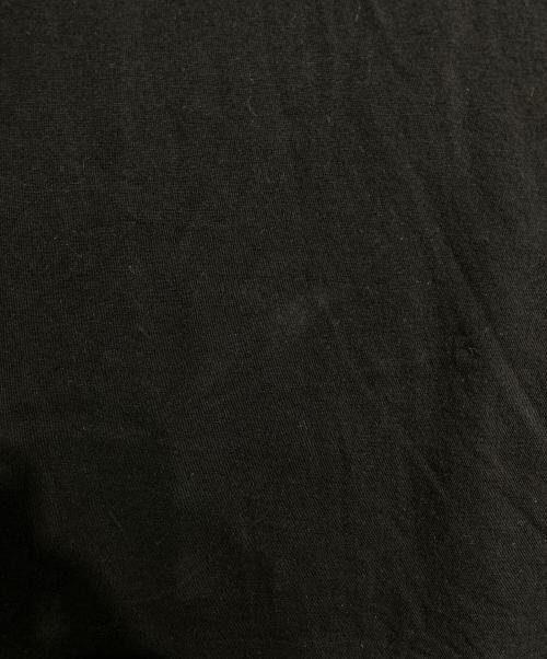 YOHJI YAMAMOTO（ヨウジヤマモト）YOHJI YAMAMOTO (ヨウジヤマモト) カルティマ天竺 丸首半袖Tシャツ ブラック サイズ:3の古着・服飾アイテム