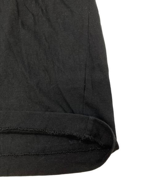 YOHJI YAMAMOTO（ヨウジヤマモト）YOHJI YAMAMOTO (ヨウジヤマモト) カルティマ天竺 丸首半袖Tシャツ ブラック サイズ:3の古着・服飾アイテム