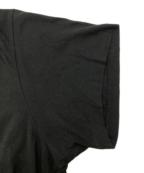 YOHJI YAMAMOTO（ヨウジヤマモト）YOHJI YAMAMOTO (ヨウジヤマモト) カルティマ天竺 丸首半袖Tシャツ ブラック サイズ:3の古着・服飾アイテム