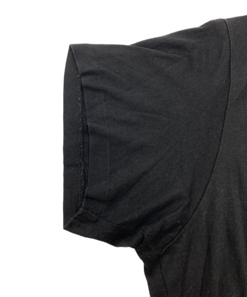 YOHJI YAMAMOTO（ヨウジヤマモト）YOHJI YAMAMOTO (ヨウジヤマモト) カルティマ天竺 丸首半袖Tシャツ ブラック サイズ:3の古着・服飾アイテム