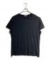 YOHJI YAMAMOTO（ヨウジヤマモト）の古着「カルティマ天竺 丸首半袖Tシャツ」｜ブラック