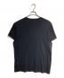 YOHJI YAMAMOTO (ヨウジヤマモト) カルティマ天竺 丸首半袖Tシャツ ブラック サイズ:3：8000円