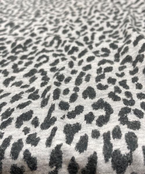 Saint Laurent Paris（サンローランパリ）Saint Laurent Paris (サンローランパリ) レオパードTシャツ グレー×ブラック サイズ:Mの古着・服飾アイテム