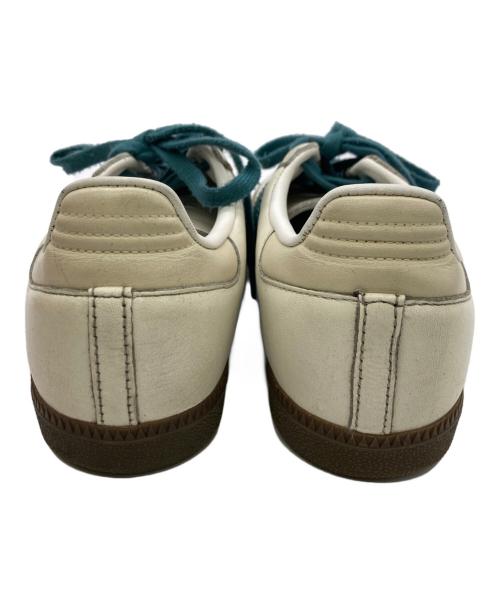 adidas（アディダス）adidas (アディダス) Samba OG ローカットスニーカー ホワイト×グリーン サイズ:24.5の古着・服飾アイテム