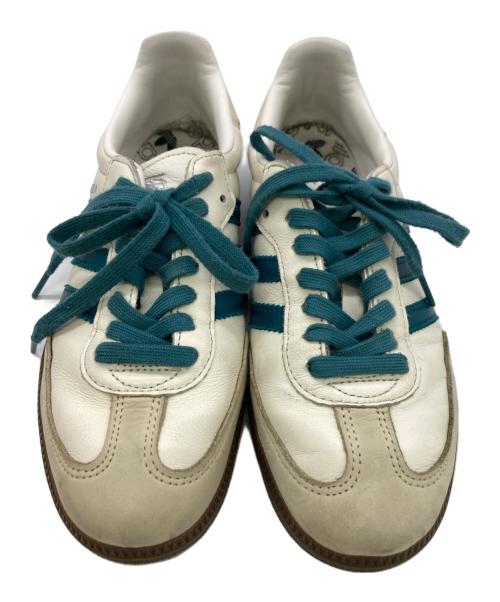 adidas（アディダス）adidas (アディダス) Samba OG ローカットスニーカー ホワイト×グリーン サイズ:24.5の古着・服飾アイテム