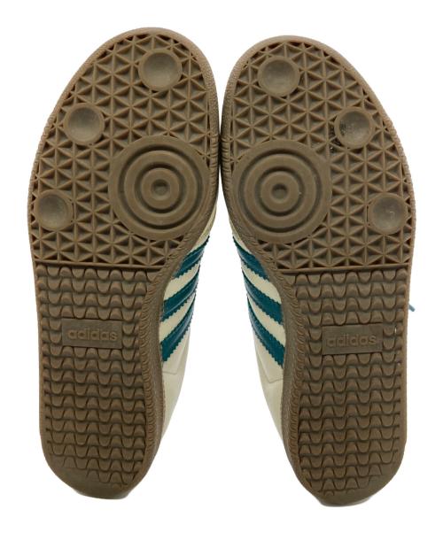 adidas（アディダス）adidas (アディダス) Samba OG ローカットスニーカー ホワイト×グリーン サイズ:24.5の古着・服飾アイテム