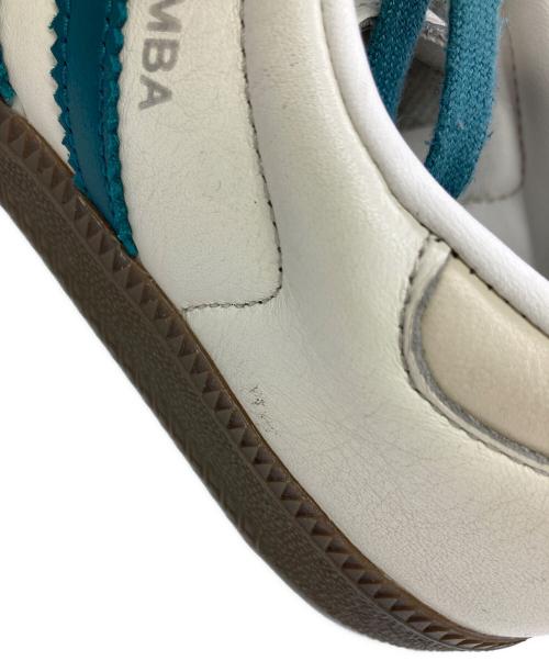 adidas（アディダス）adidas (アディダス) Samba OG ローカットスニーカー ホワイト×グリーン サイズ:24.5の古着・服飾アイテム
