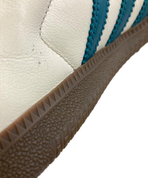 adidas（アディダス）adidas (アディダス) Samba OG ローカットスニーカー ホワイト×グリーン サイズ:24.5の古着・服飾アイテム